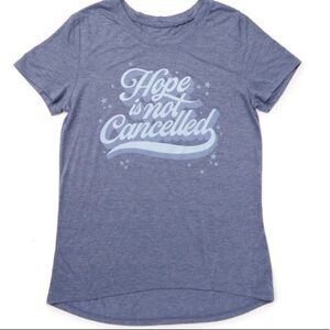 “Hope is not cancelled” graphic tee